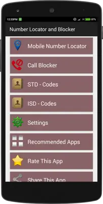 Number Locator and Blocker android App screenshot 7